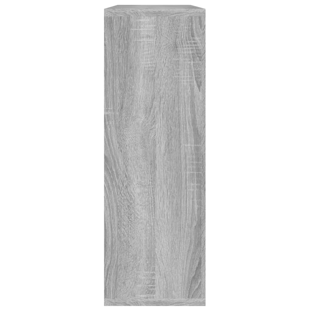 Étagère murale Sonoma gris 104x20x58,5 cm Bois d'ingénierie - XIOS