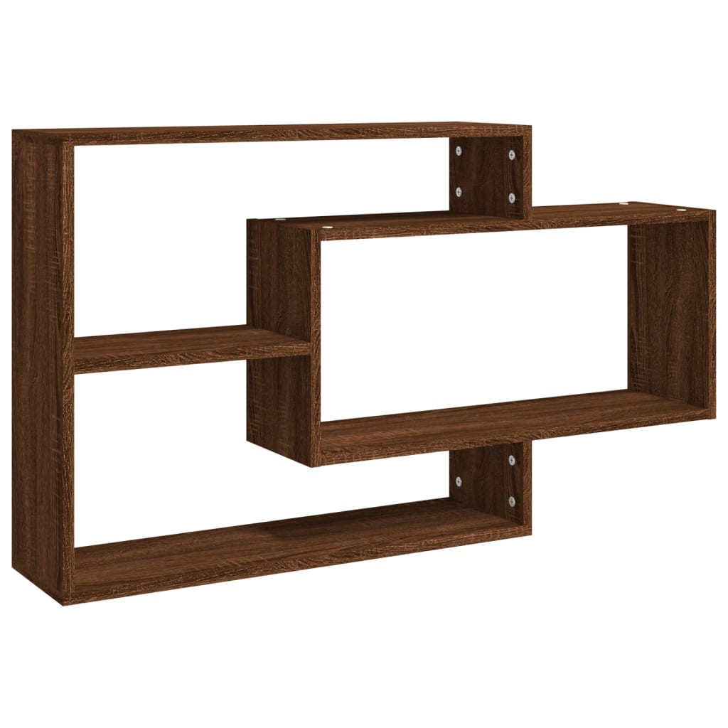 Étagère murale Chêne marron 104x20x58,5 cm Bois d'ingénierie - XIOS