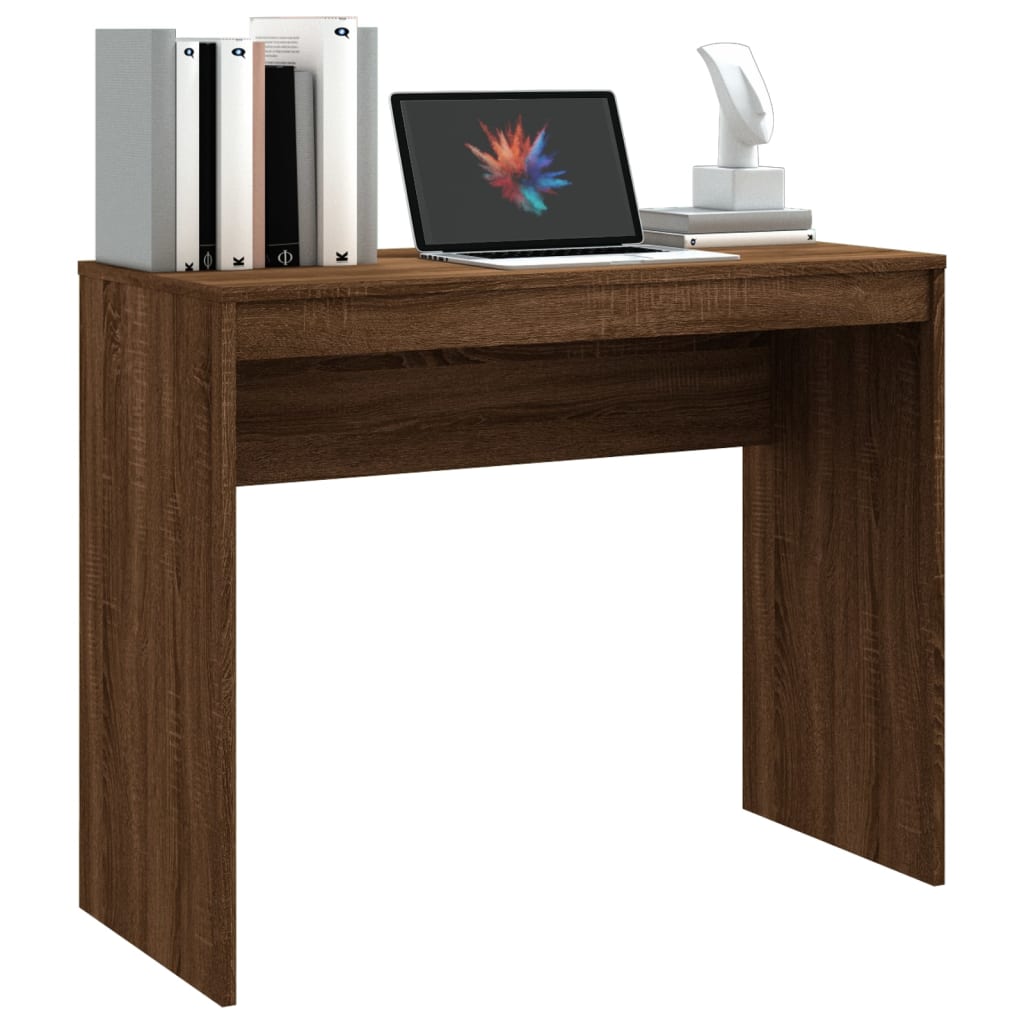 Bureau Chêne marron 90x40x72 cm Bois d'ingénierie - XIOS