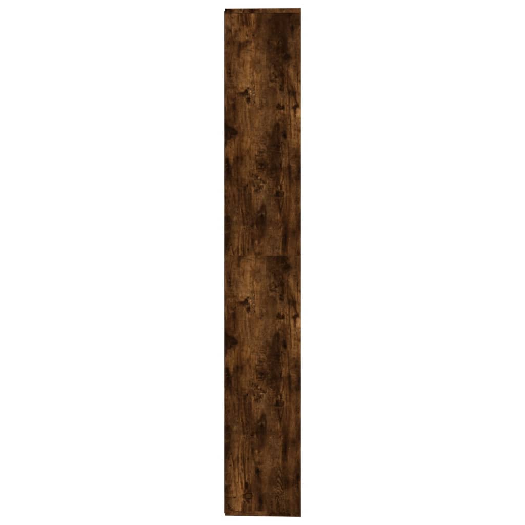 Armoire à livres Chêne fumé 155x24x160 cm - XIOS