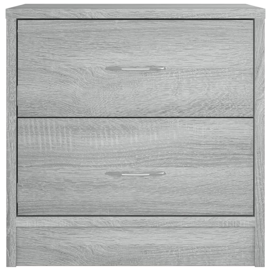 Table de chevet sonoma gris 40x30x40 cm bois d'ingénierie - XIOS