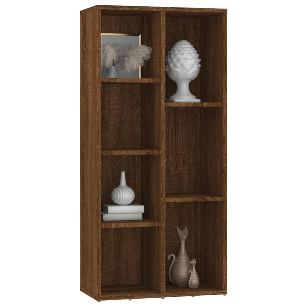 Armoire à livres Chêne marron 50x25x106 cm - XIOS