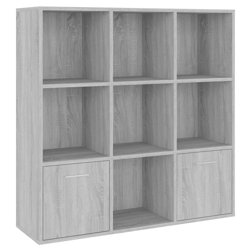 Armoire à livres Sonoma gris 98x30x98 cm - XIOS