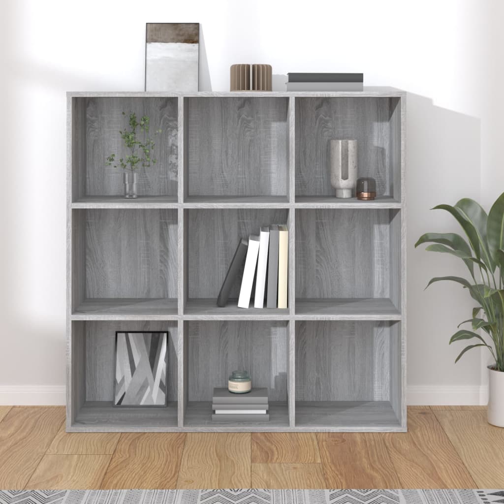 Armoire à livres sonoma gris 98x29x97,5 cm - XIOS