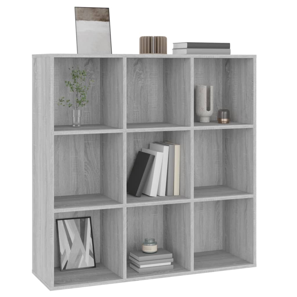 Armoire à livres sonoma gris 98x29x97,5 cm - XIOS