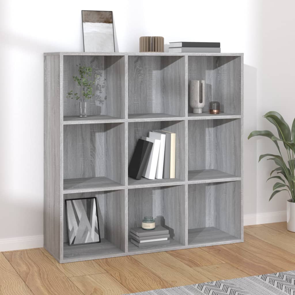 Armoire à livres sonoma gris 98x29x97,5 cm - XIOS