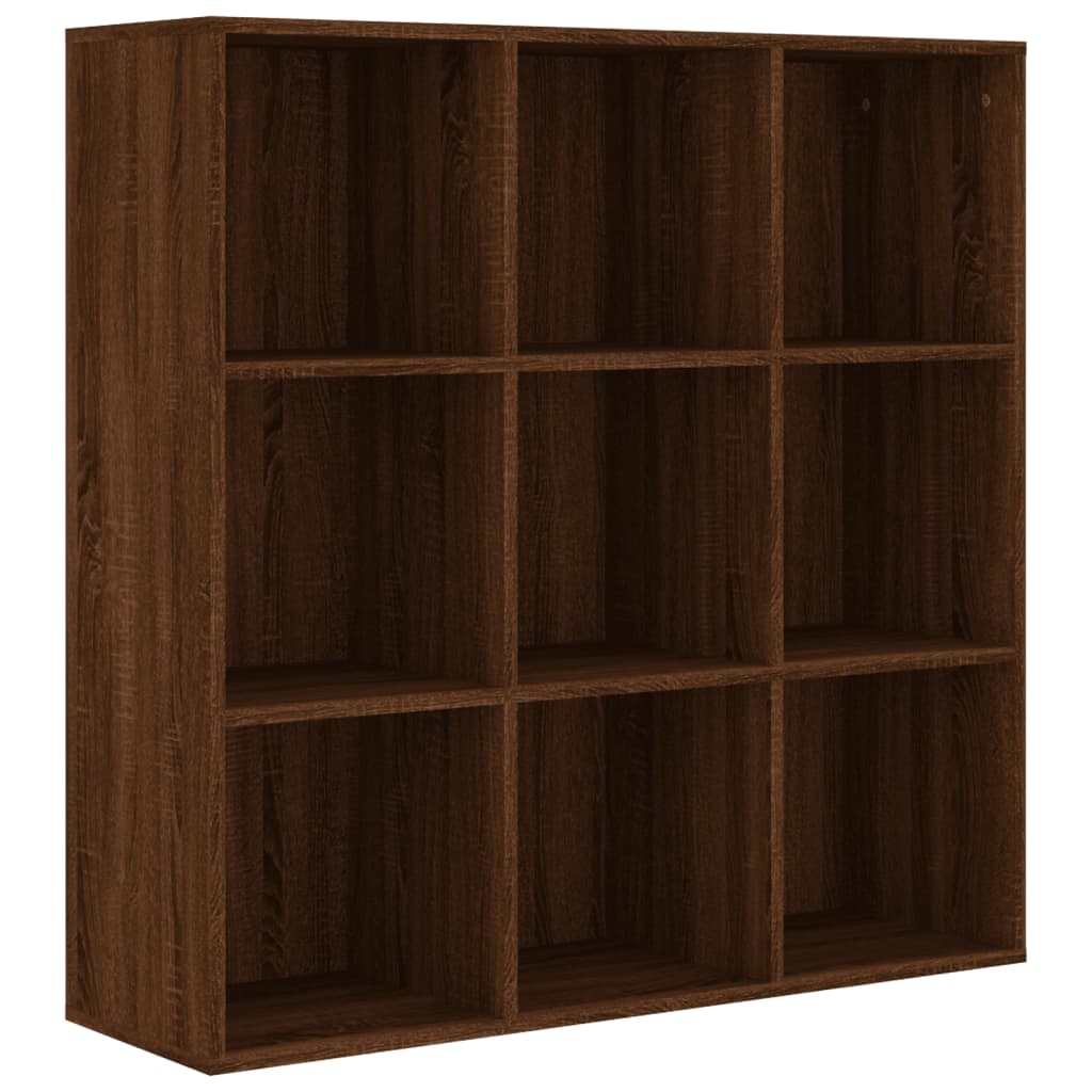 Armoire à livres chêne marron 98x29x97,5 cm - XIOS