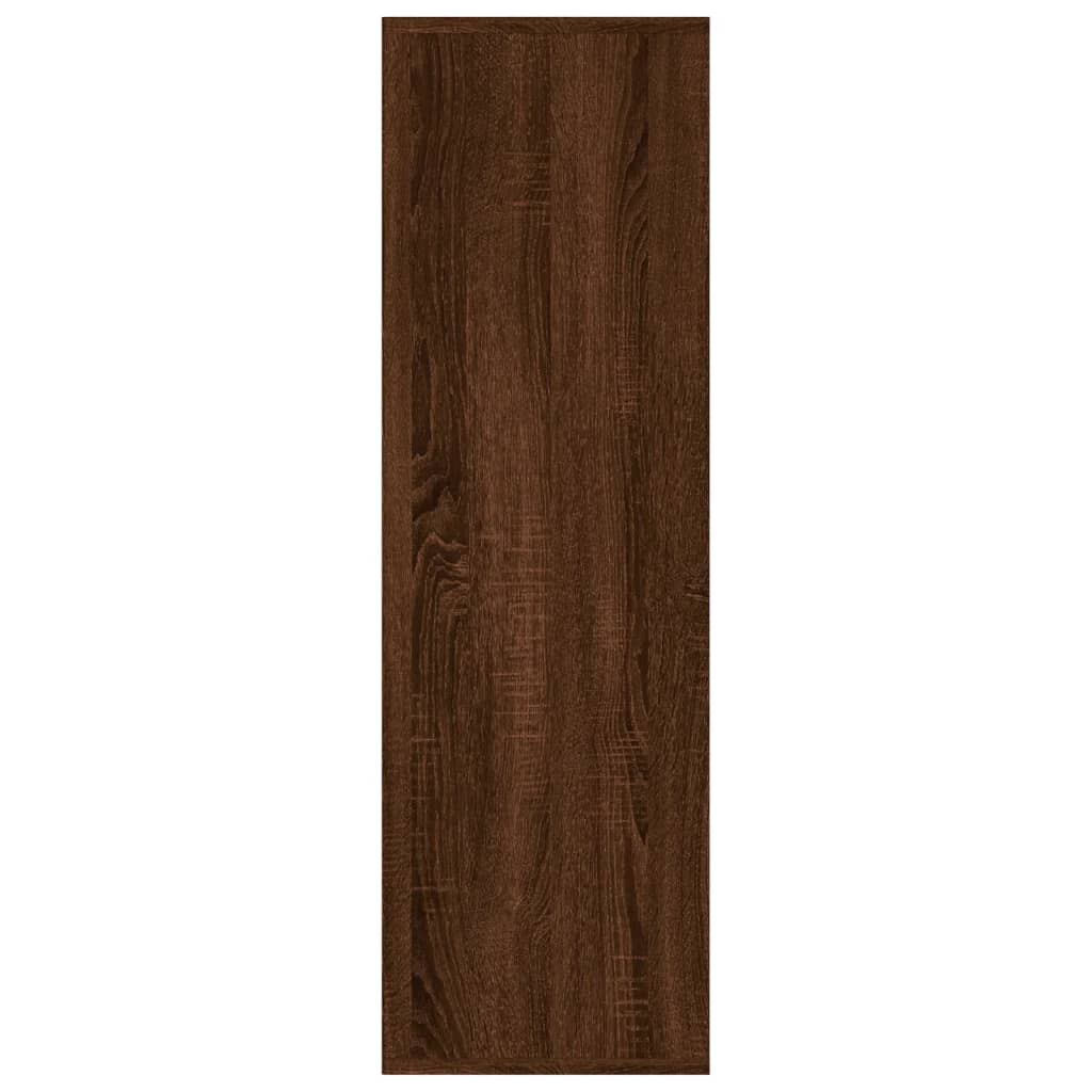 Armoire à livres chêne marron 98x29x97,5 cm - XIOS