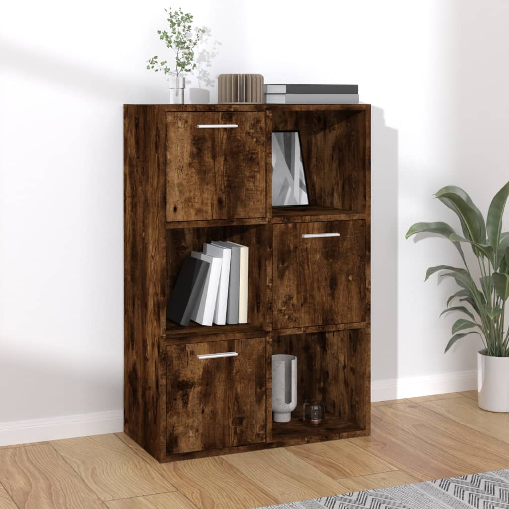 Armoire de rangement Chêne fumé 60x29,5x90 cm - XIOS