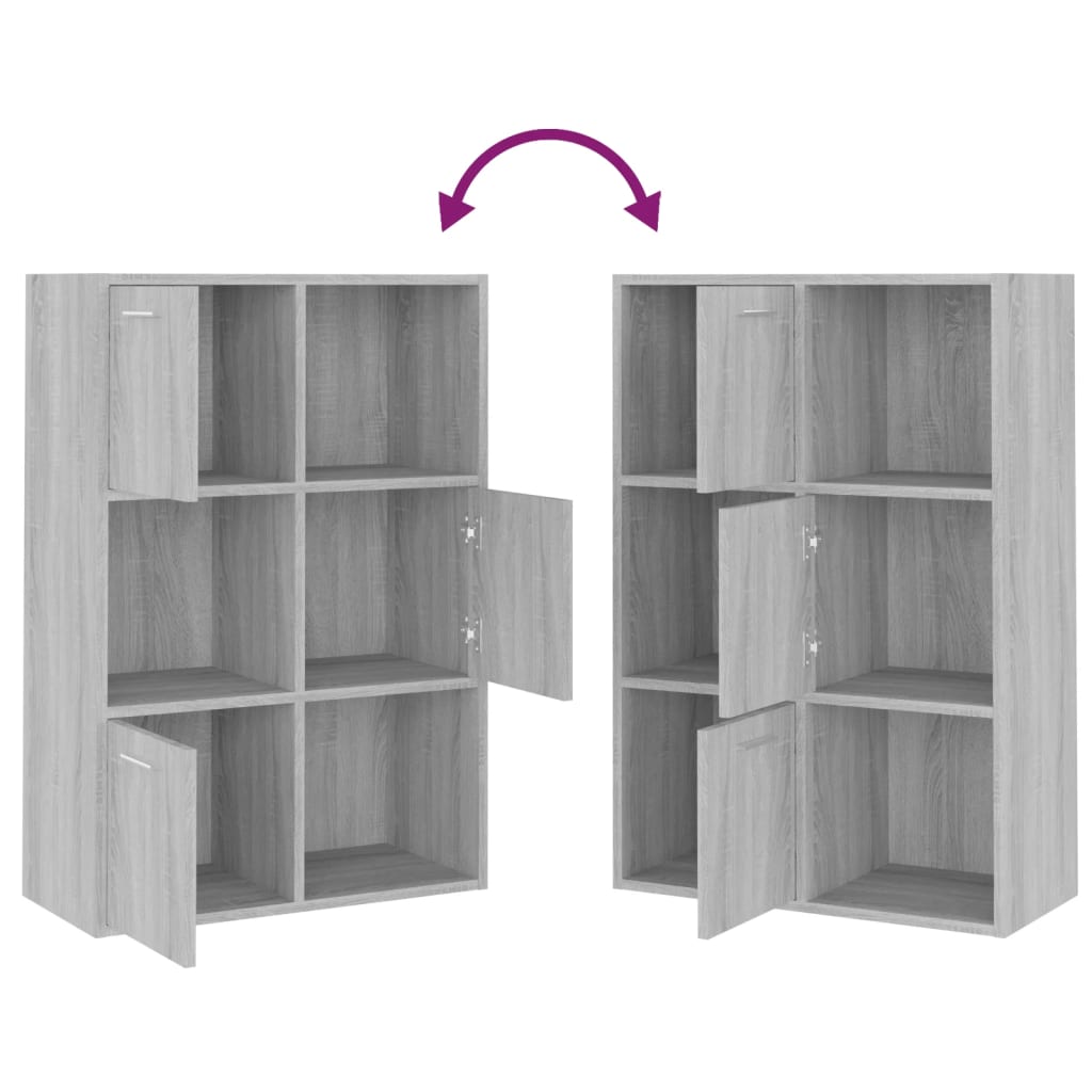 Armoire de rangement Sonoma gris 60x29,5x90 cm - XIOS