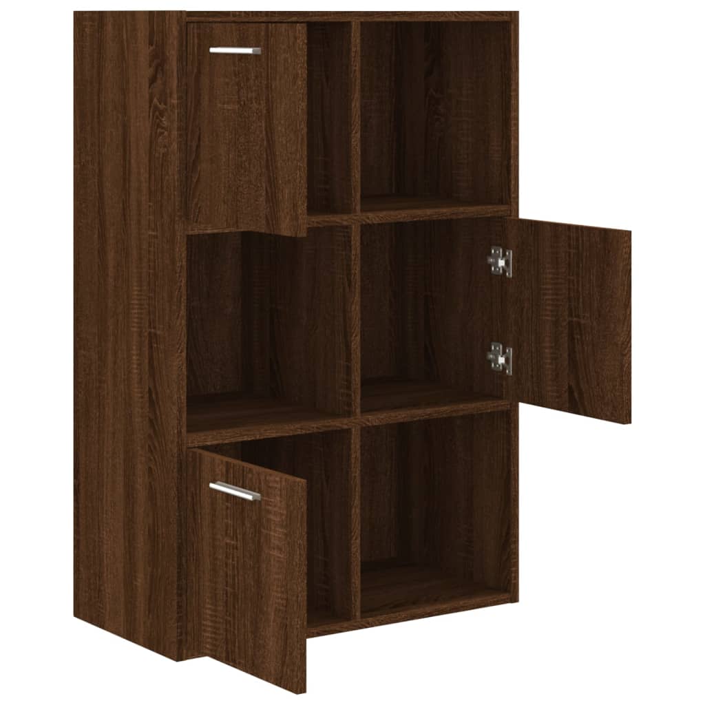 Armoire de rangement Chêne marron 60x29,5x90 cm - XIOS