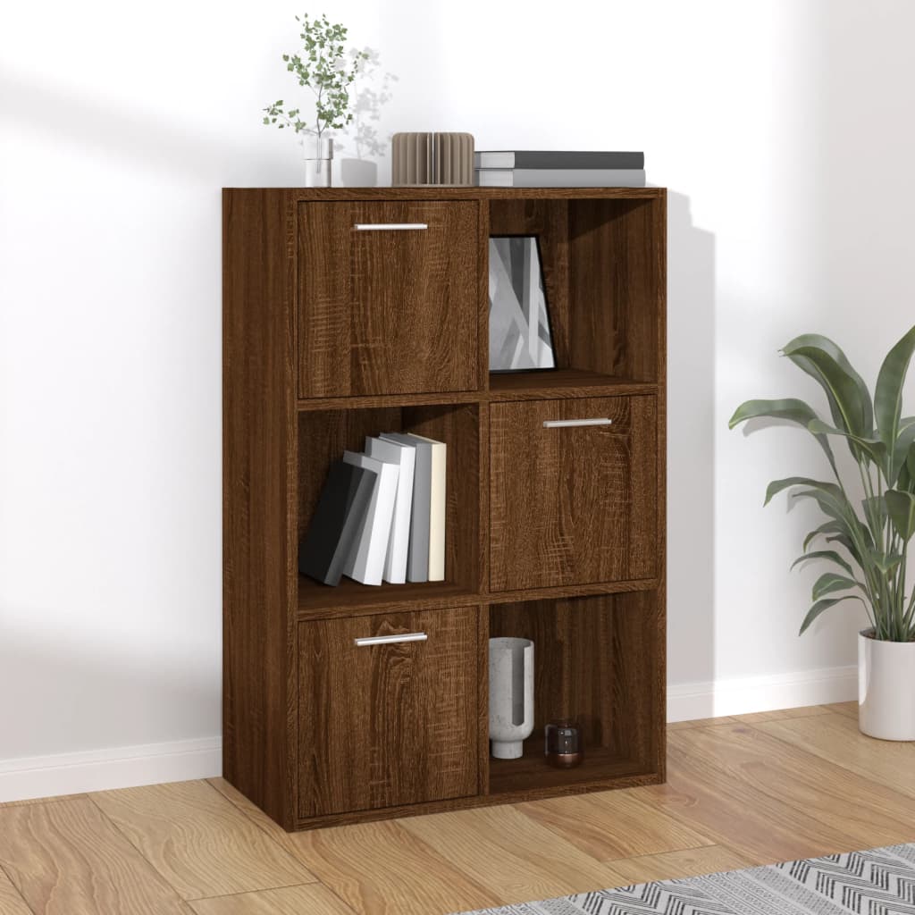 Armoire de rangement Chêne marron 60x29,5x90 cm - XIOS