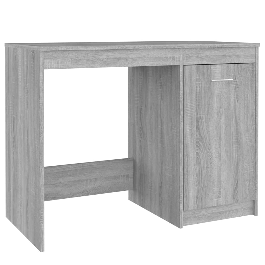 Bureau Sonoma gris 100x50x76 cm Bois d'ingénierie - XIOS