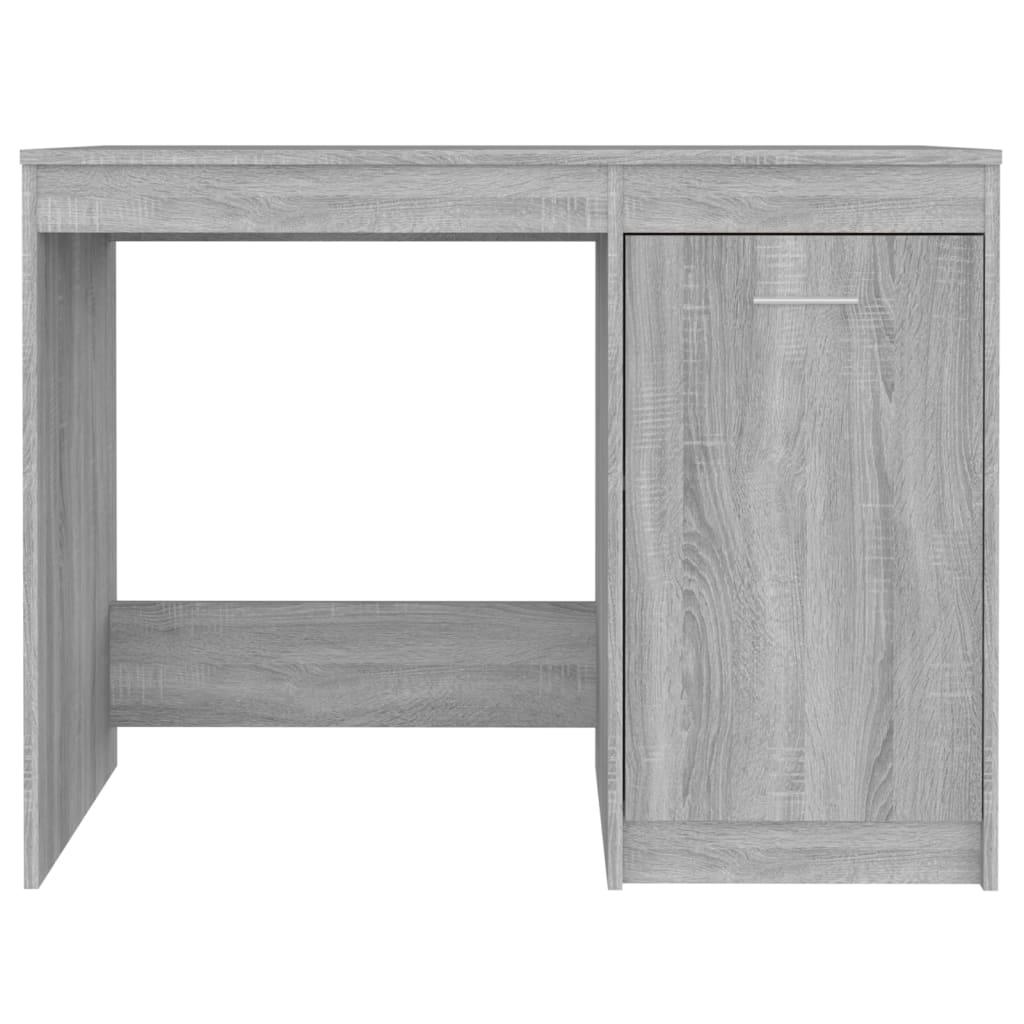 Bureau Sonoma gris 100x50x76 cm Bois d'ingénierie - XIOS