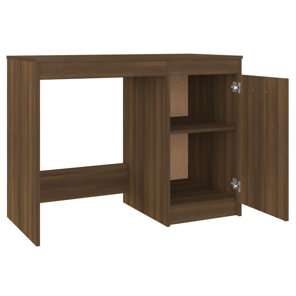 Bureau Chêne marron 100x50x76 cm Bois d'ingénierie - XIOS