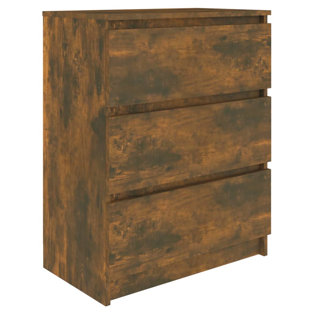 Buffet Chêne fumé 60x35x76 cm Bois d'ingénierie - XIOS
