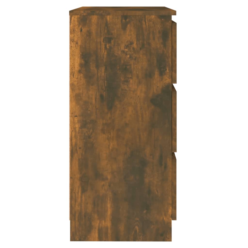 Buffet Chêne fumé 60x35x76 cm Bois d'ingénierie - XIOS