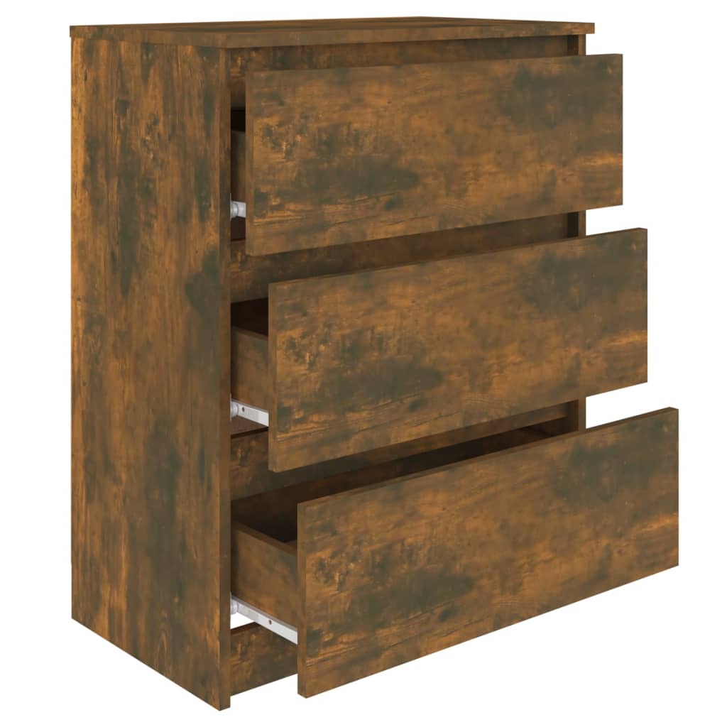 Buffet Chêne fumé 60x35x76 cm Bois d'ingénierie - XIOS