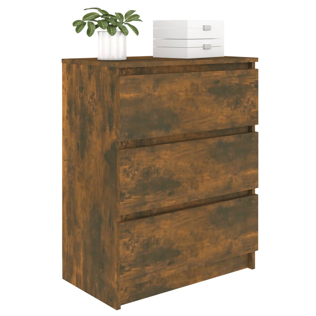 Buffet Chêne fumé 60x35x76 cm Bois d'ingénierie - XIOS