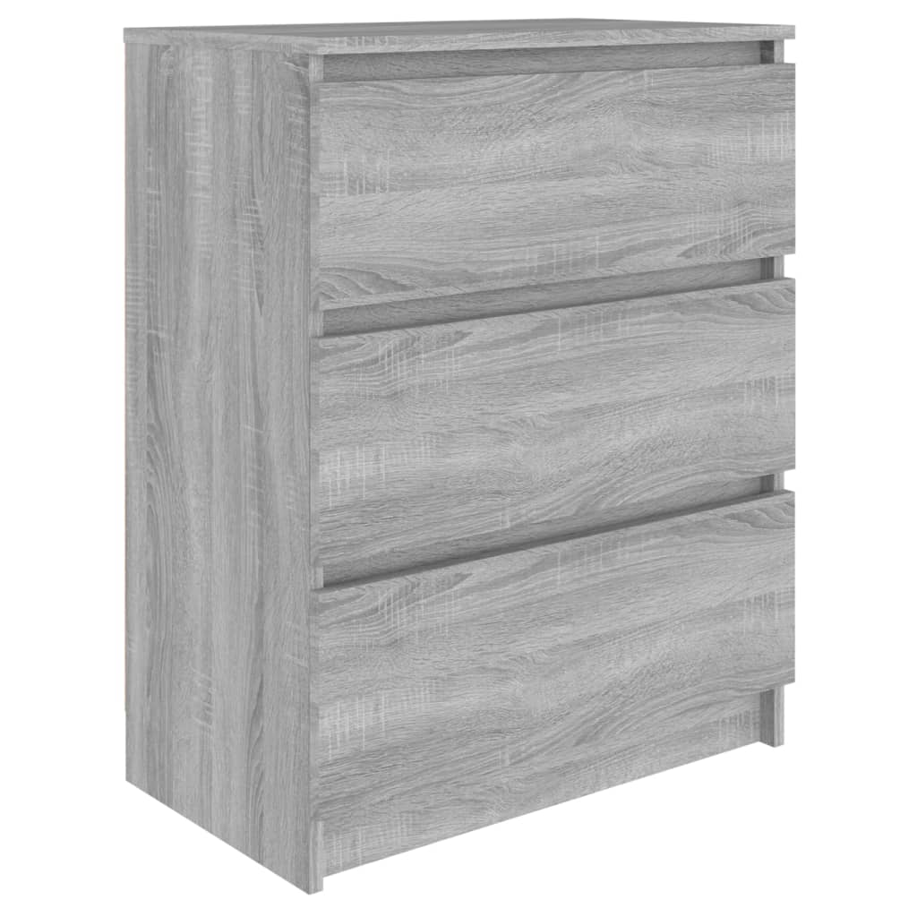 Buffet Sonoma gris 60x35x76 cm Bois d'ingénierie - XIOS