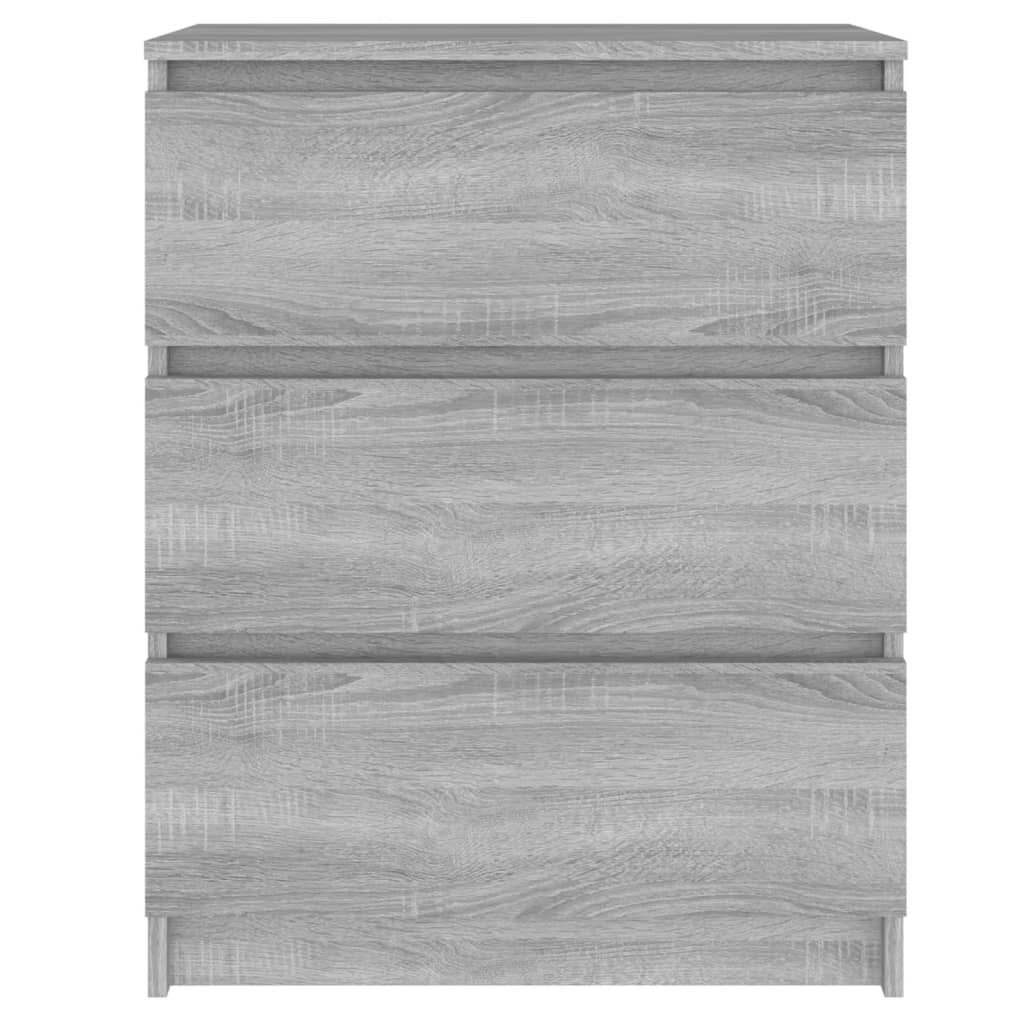 Buffet Sonoma gris 60x35x76 cm Bois d'ingénierie - XIOS