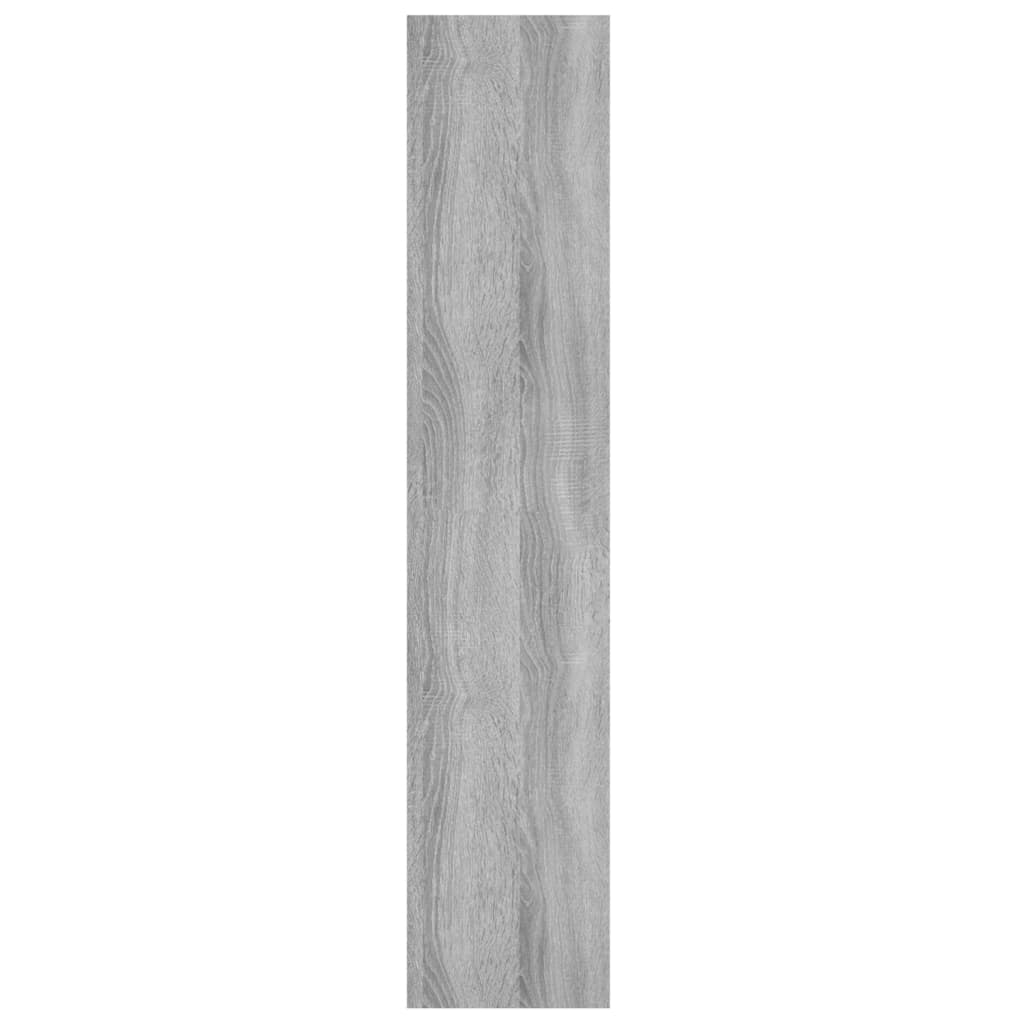 Étagère murale Sonoma gris 90x16x78 cm Bois ingénierie - XIOS