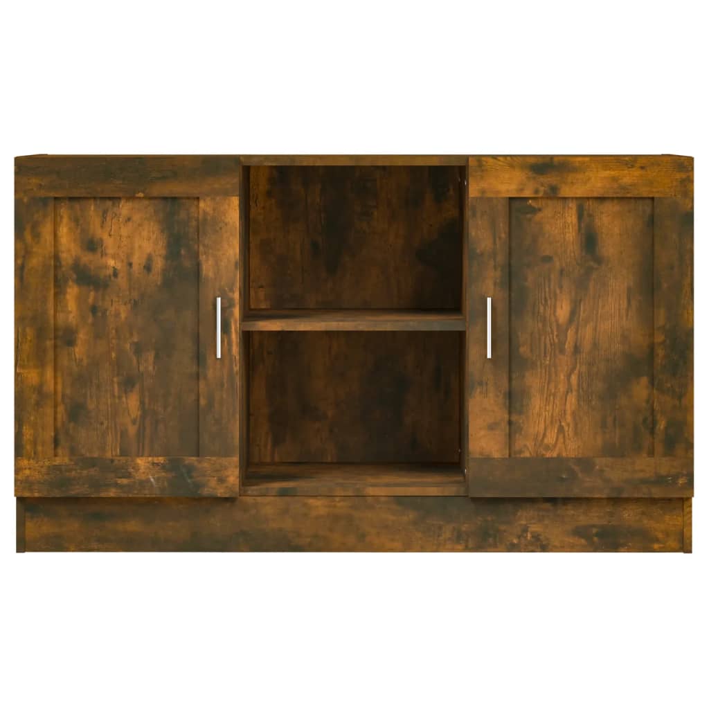 Buffet Chêne fumé 120x30,5x70 cm Bois d'ingénierie - XIOS