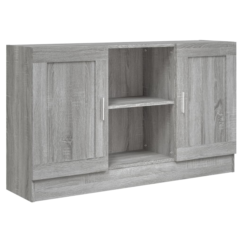 Buffet Sonoma gris 120x30,5x70 cm Bois d'ingénierie - XIOS