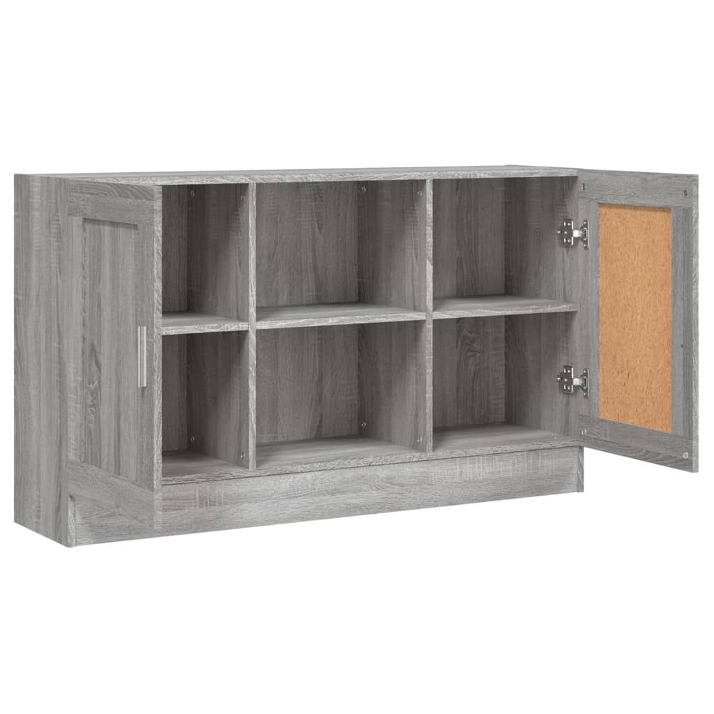 Buffet Sonoma gris 120x30,5x70 cm Bois d'ingénierie - XIOS