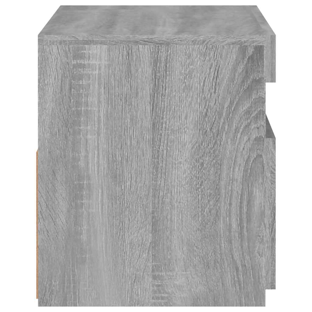 Meuble TV avec lumières LED Sonoma gris 60x35x40 cm - XIOS