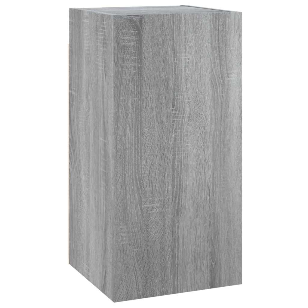 Meubles TV Sonoma gris 30,5x30x60 cm Bois d'ingénierie - XIOS