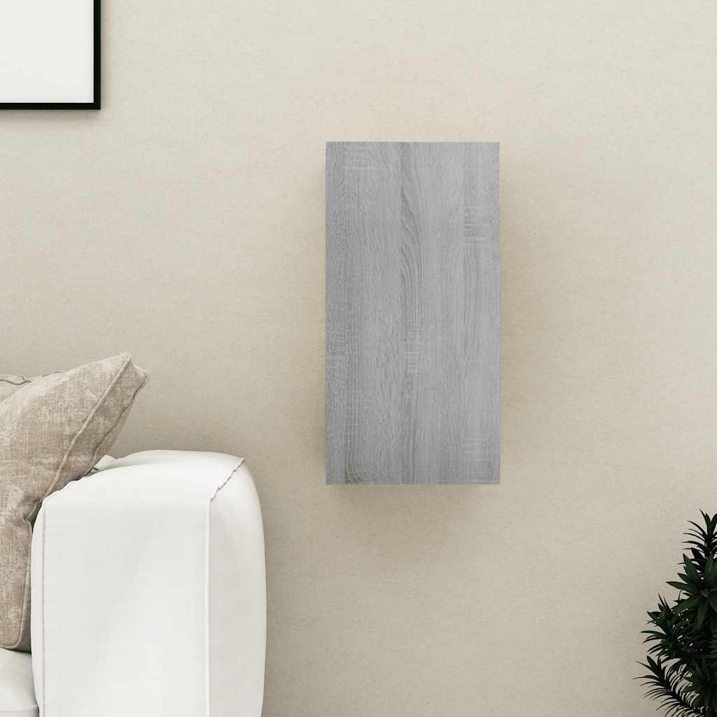Meubles TV Sonoma gris 30,5x30x60 cm Bois d'ingénierie - XIOS