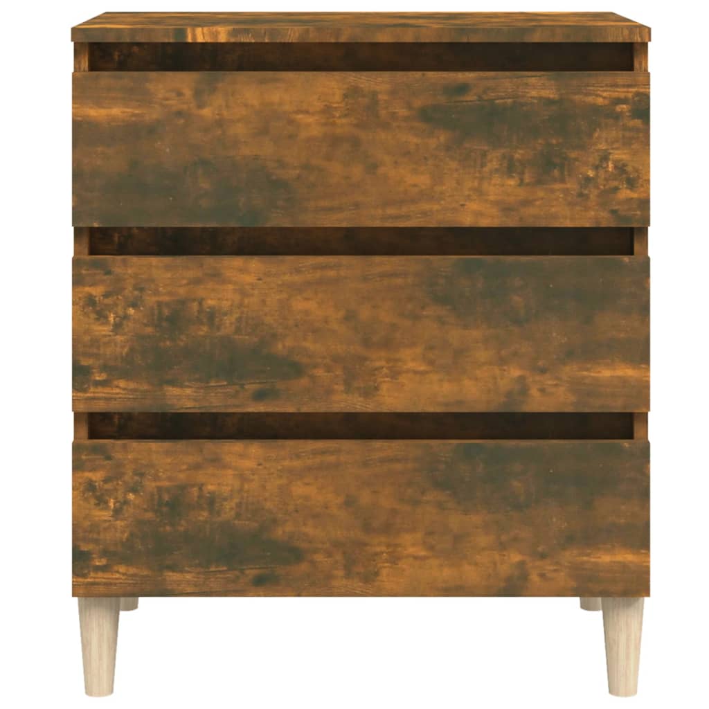 Buffet Chêne fumé 60x35x69 cm Bois d'ingénierie - XIOS