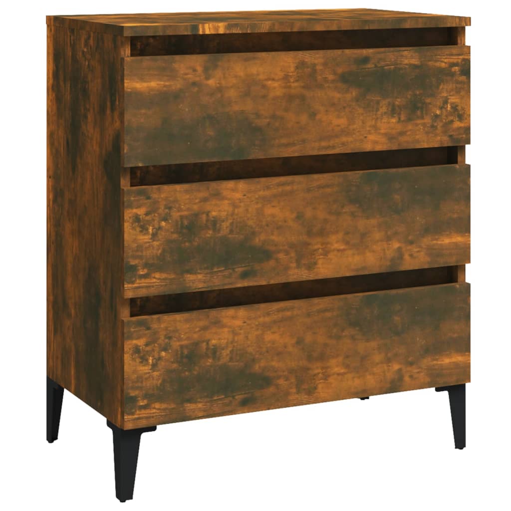 Buffet Chêne fumé 60x35x69 cm Bois d'ingénierie - XIOS