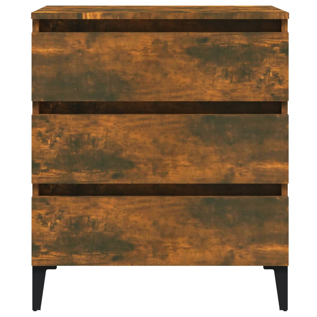 Buffet Chêne fumé 60x35x69 cm Bois d'ingénierie - XIOS