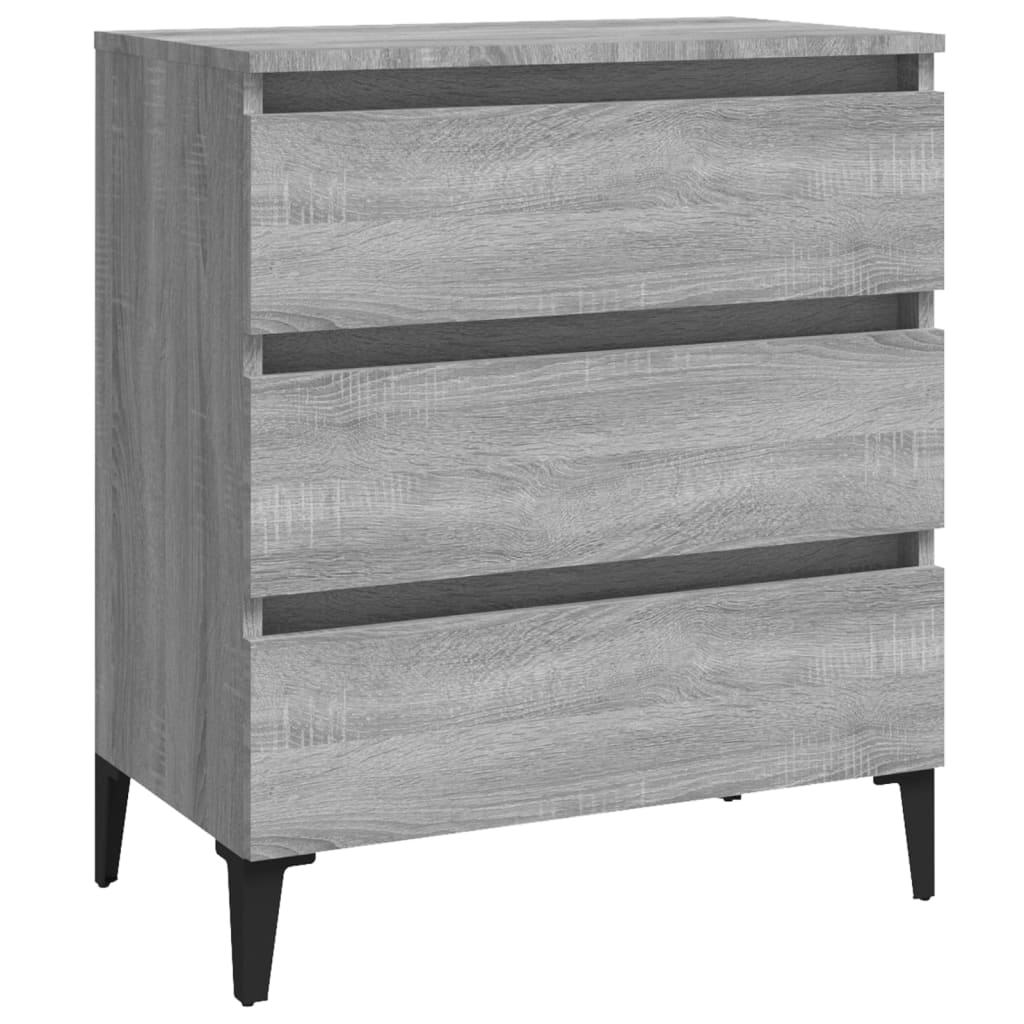 Buffet Sonoma gris 60x35x69 cm Bois d'ingénierie - XIOS