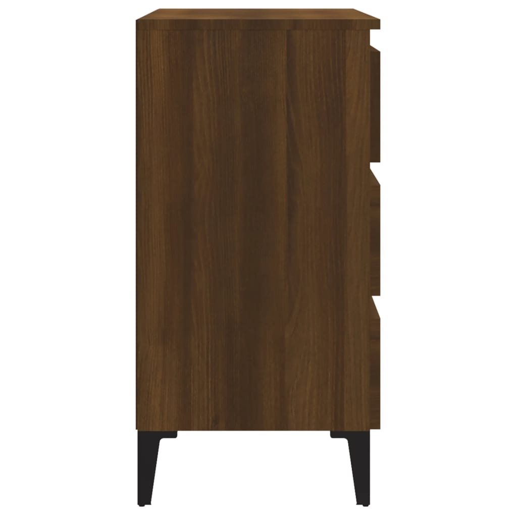 Buffet Chêne marron 60x35x69 cm Bois d'ingénierie - XIOS