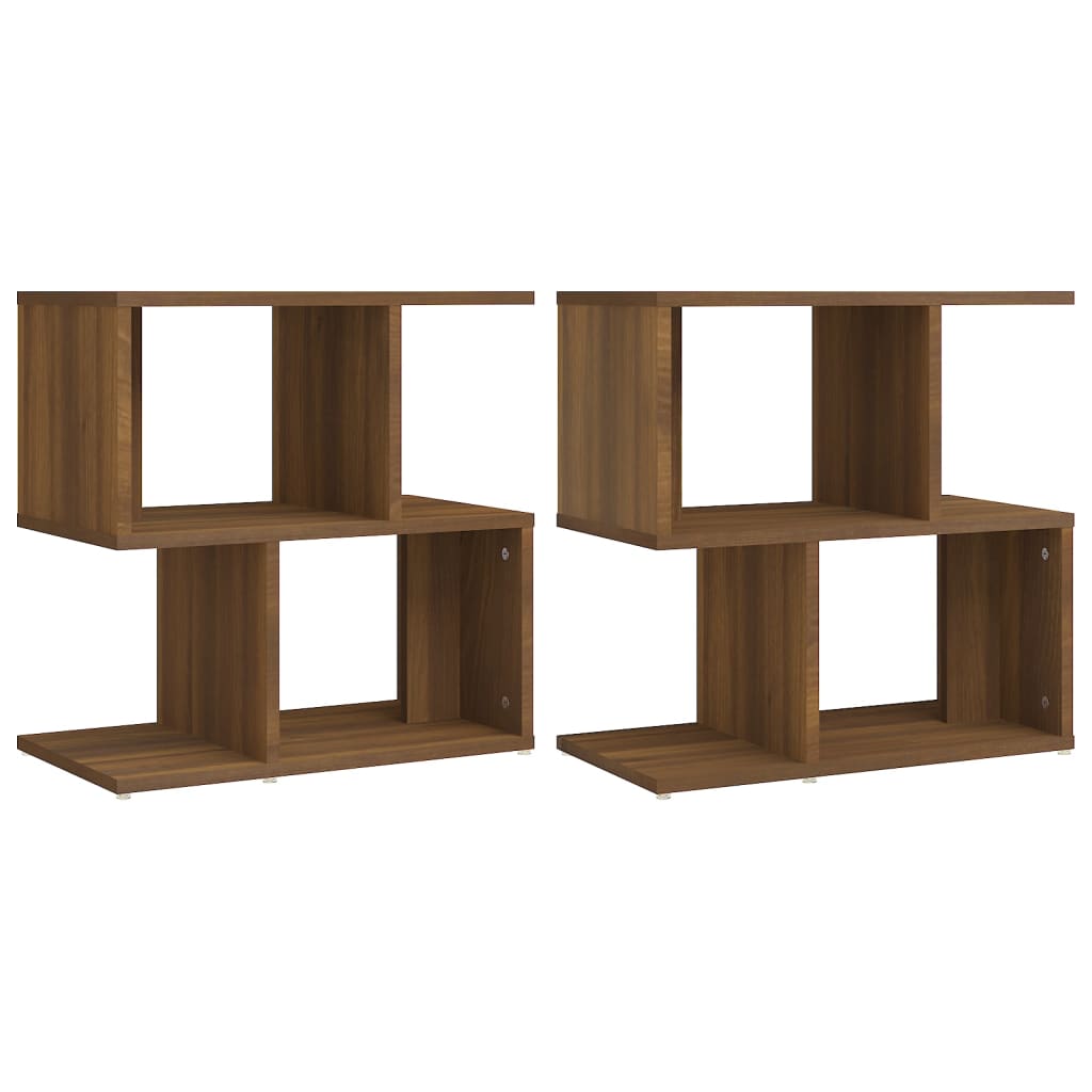 Tables de chevet 2 pcs Chêne marron 50x30x51,5 cm - XIOS