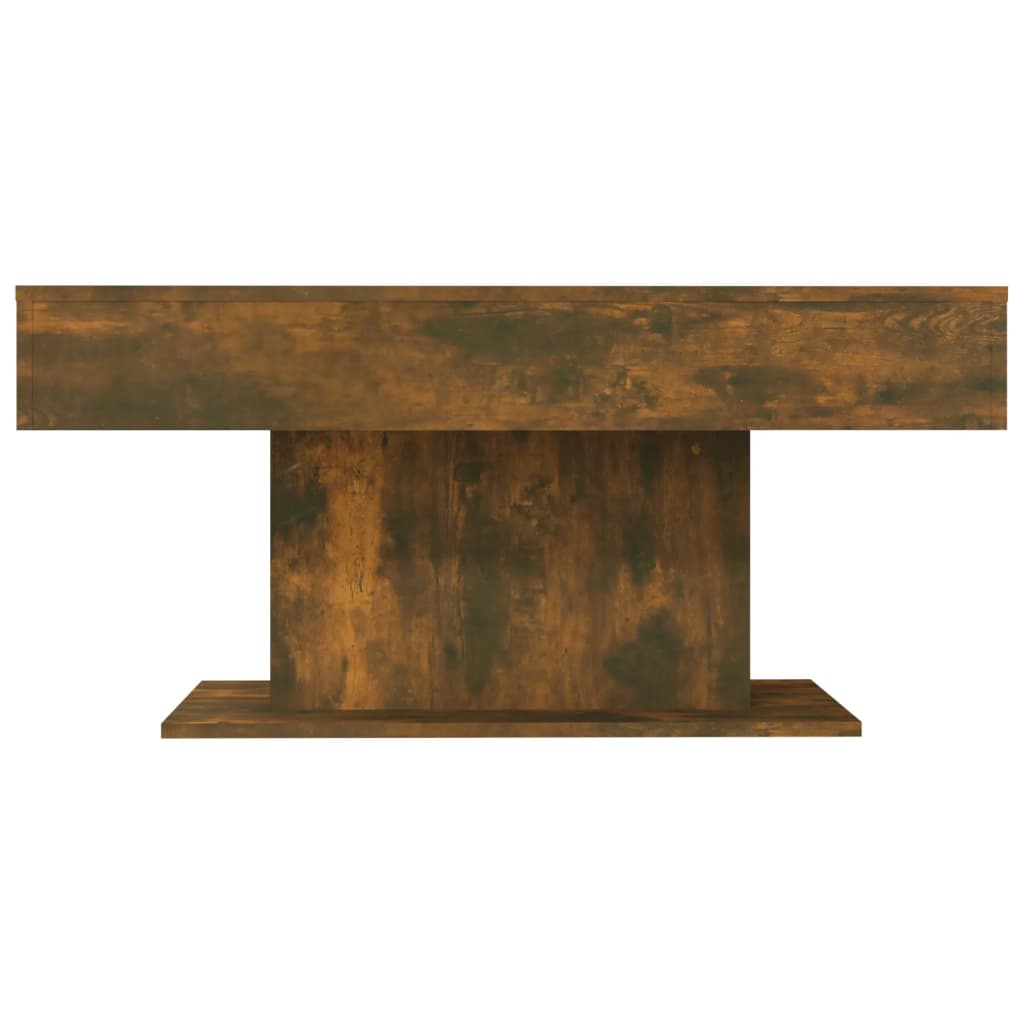 Table basse Chêne fumé 96x50x45 cm Bois d'ingénierie - XIOS