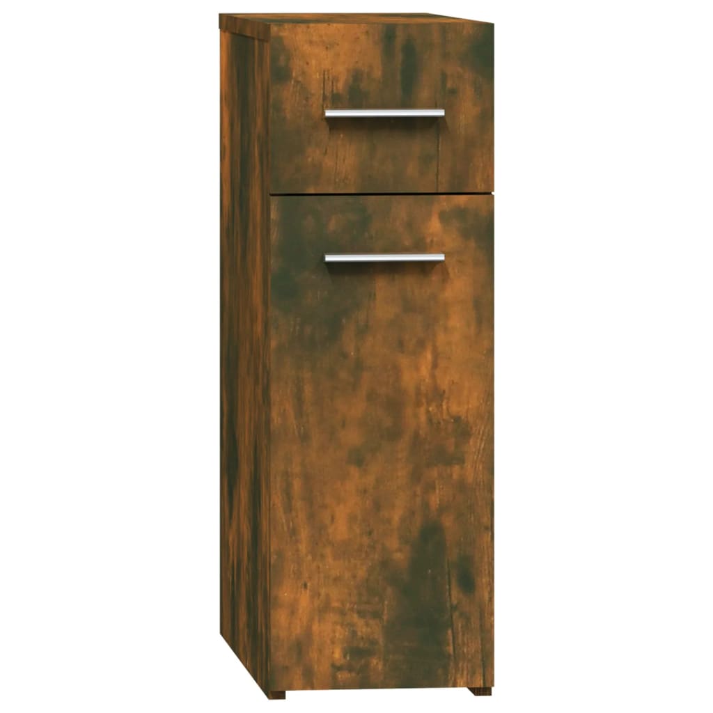 Armoire d'apothicaire Chêne fumé 20x45,5x60cm Bois d'ingénierie - XIOS