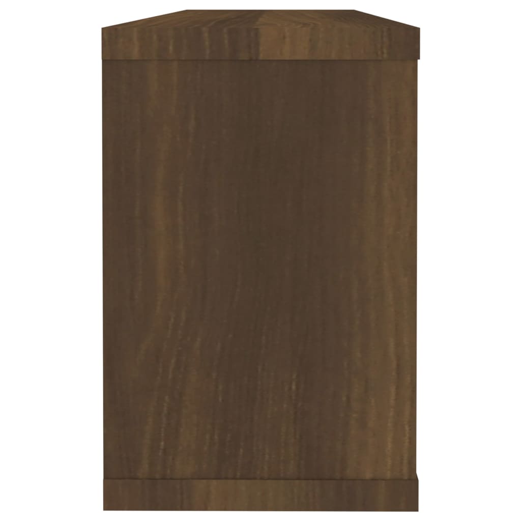 Étagères murales cube 2 pcs Chêne marron Bois d’ingénierie - XIOS