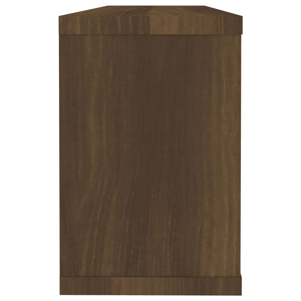 Étagères murales cube 6 pcs Chêne marron Bois d’ingénierie - XIOS