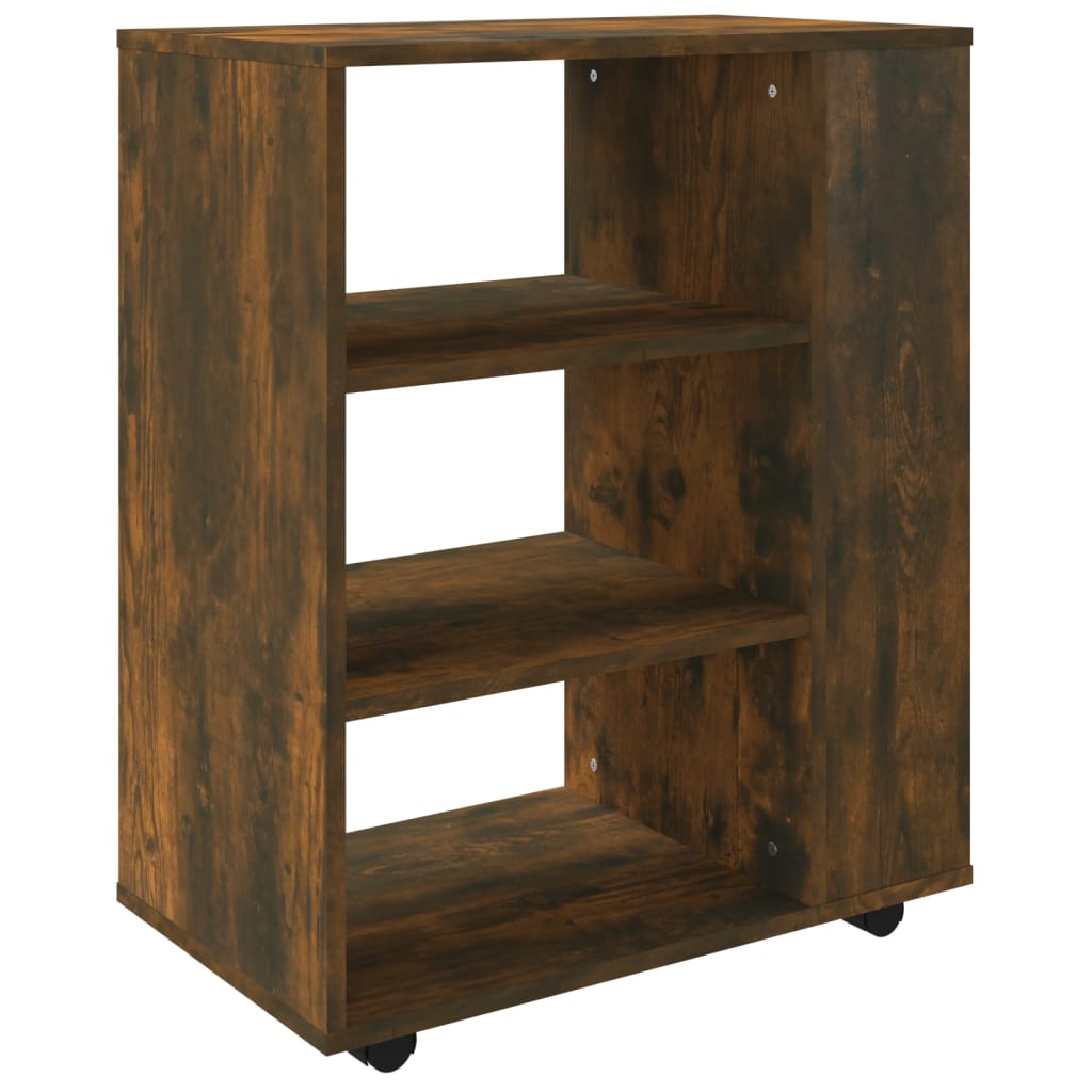 Armoire roulante Chêne fumé 60x35x75 cm Bois d'ingénierie - XIOS