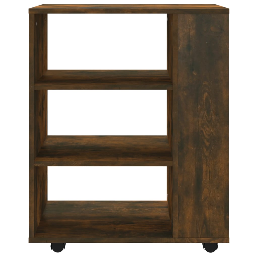 Armoire roulante Chêne fumé 60x35x75 cm Bois d'ingénierie - XIOS
