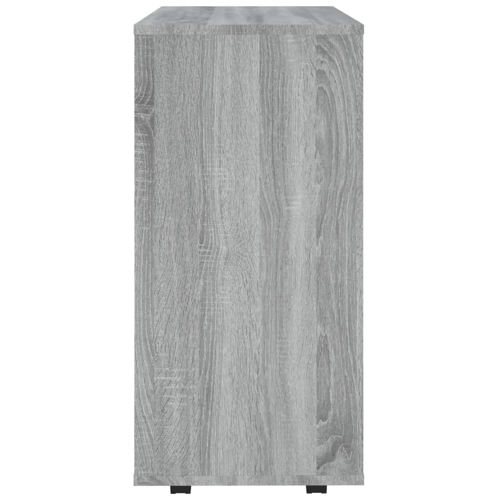 Armoire roulante Sonoma gris 60x35x75 cm Bois d'ingénierie - XIOS