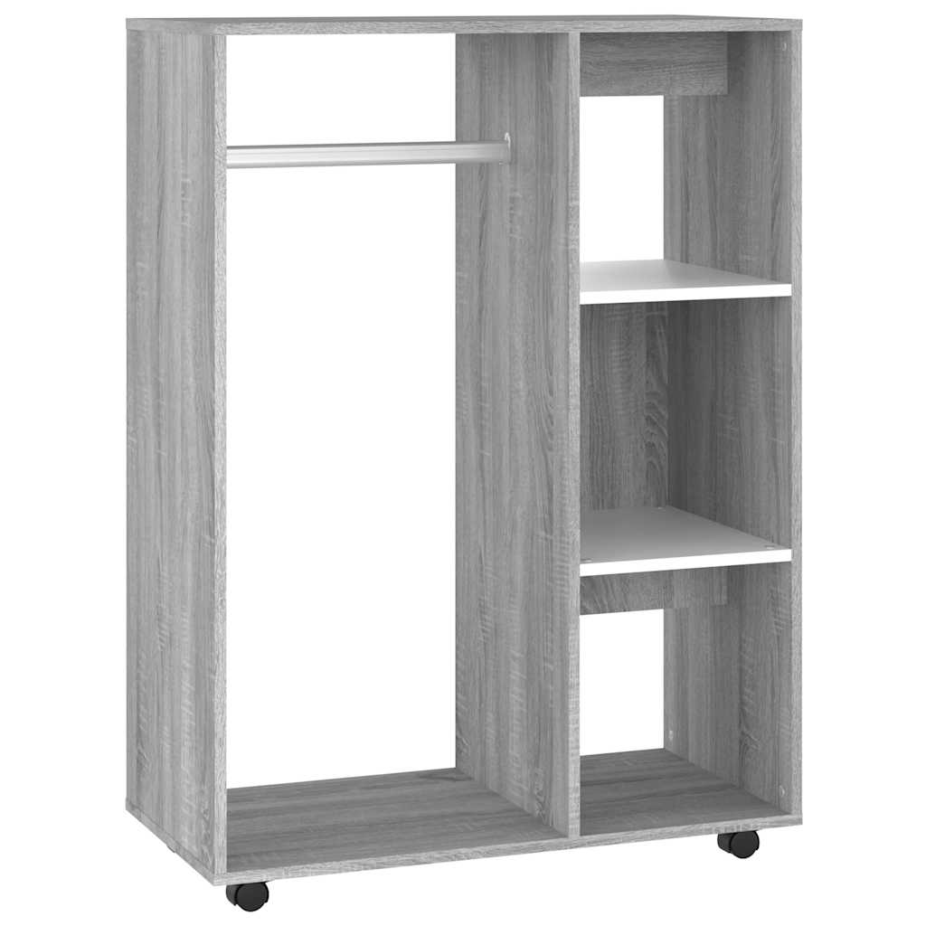 Garde-robe Sonoma gris 80x40x110 cm Bois d'ingénierie - XIOS