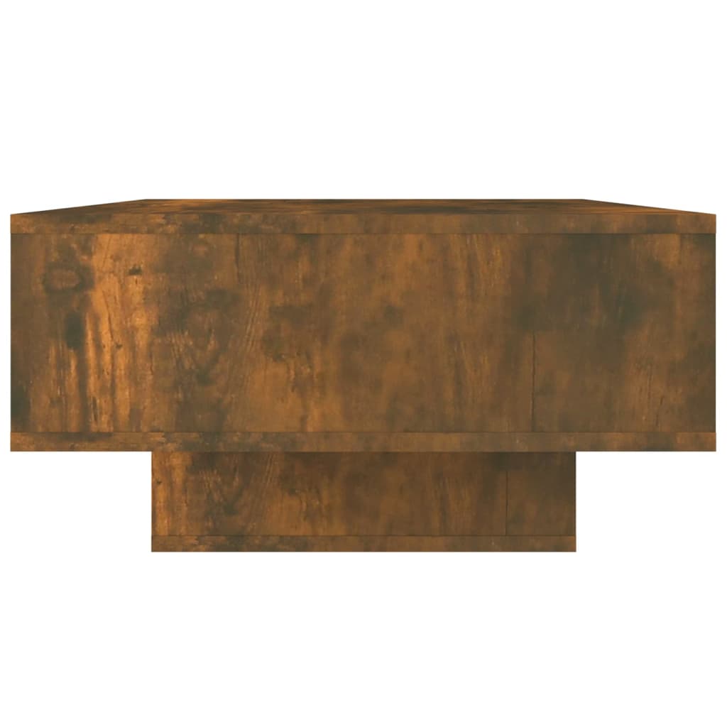 Table basse Chêne fumé 105x55x32 cm Bois d'ingénierie - XIOS