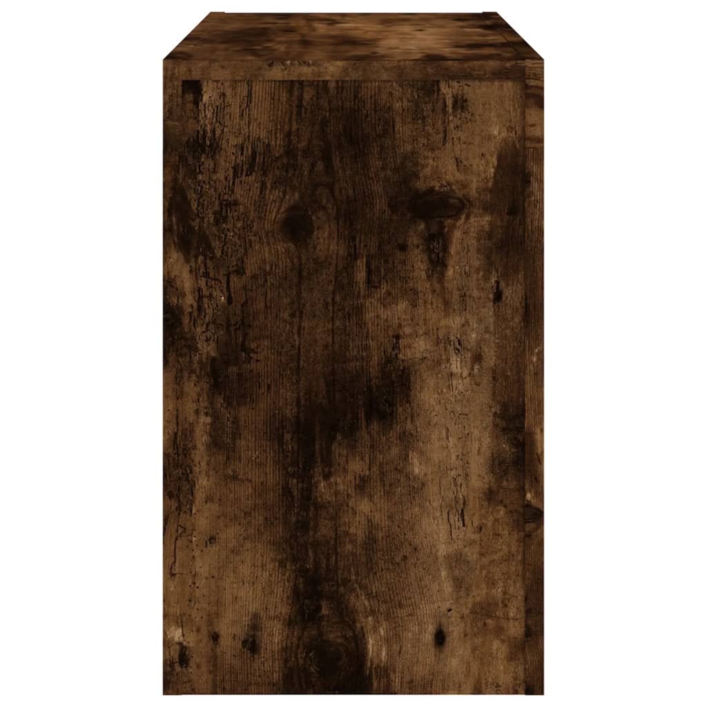 Tables basses gigognes 3 pcs Chêne fumé Bois d'ingénierie - XIOS