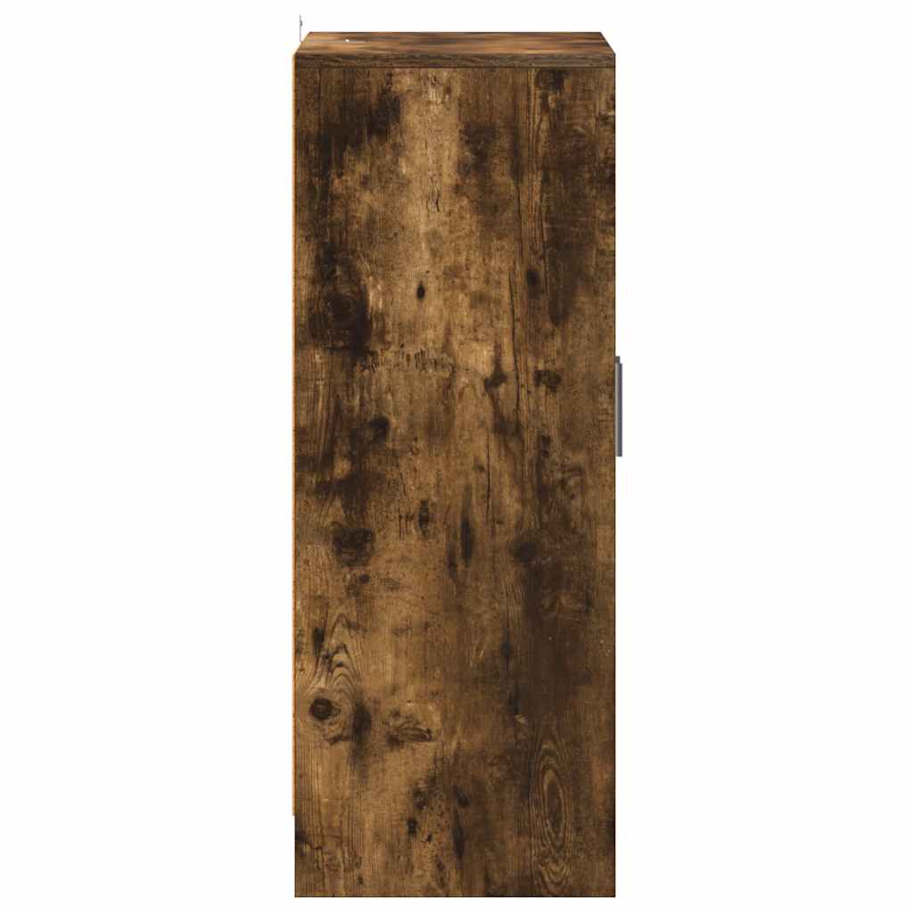 Meuble à chaussures Chêne fumé 60x35x92 cm Bois d'ingénierie - XIOS