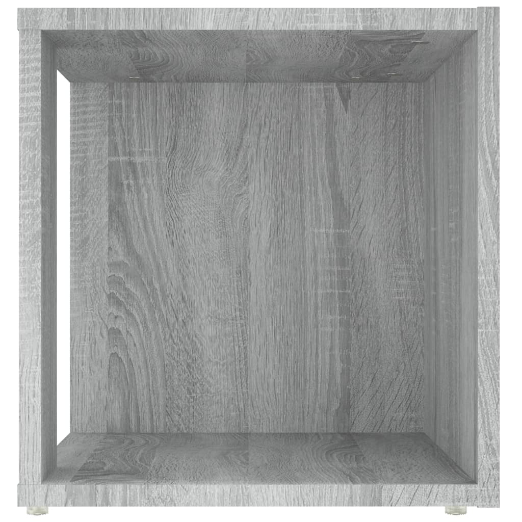 Table d'appoint Sonoma gris 33x33x34,5 cm Bois d'ingénierie - XIOS